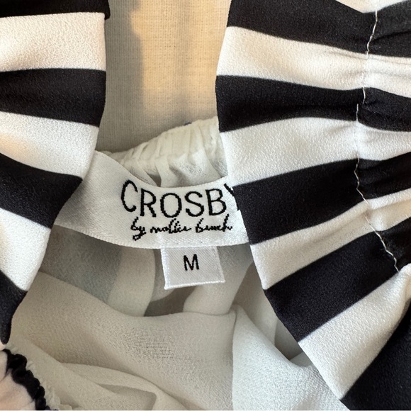 Crosby by Mollie Burch Medium Otto Floral Lillies Mini DRESS Beach Tropical - Picture 6 of 7